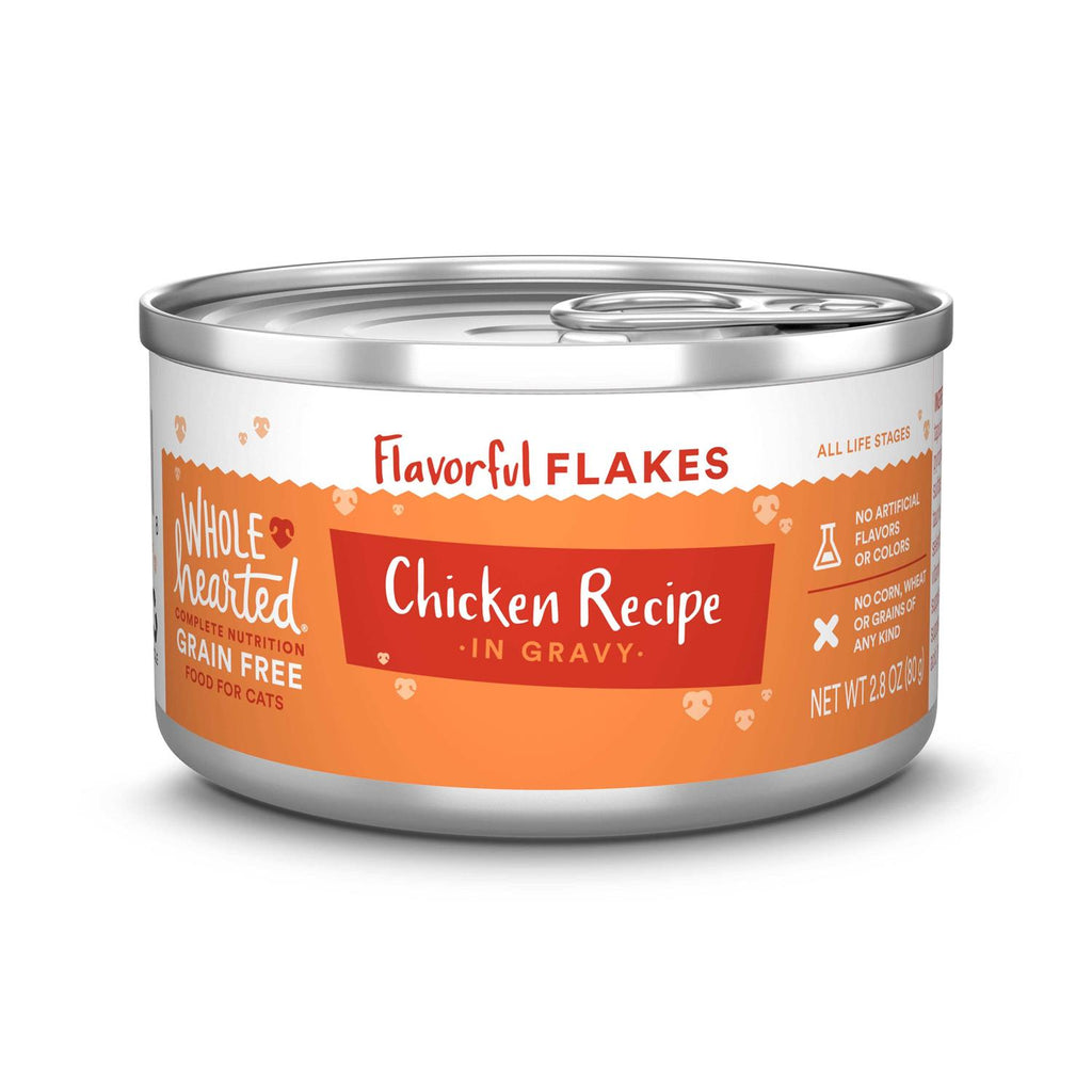 Chicken Recipe Flaked In Gravy Cat Food H92347