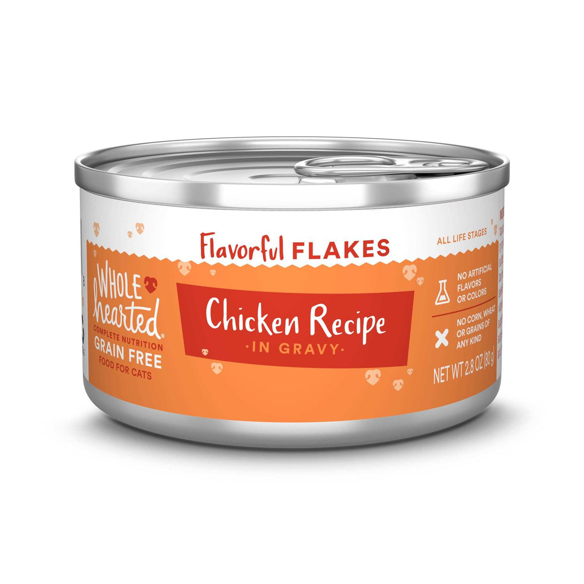 Chicken Recipe Flaked In Gravy Cat Food H92347