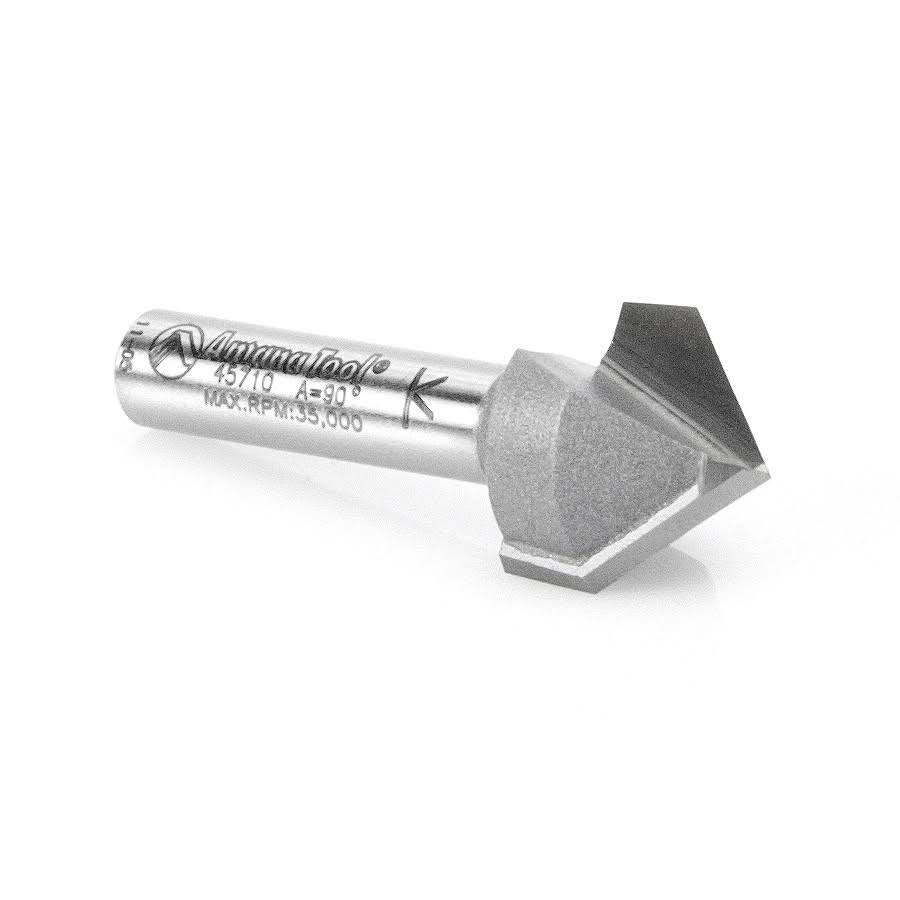 Carbide Tipped V Groove 90 Deg x 1-1/4 D x 1 CH M747312