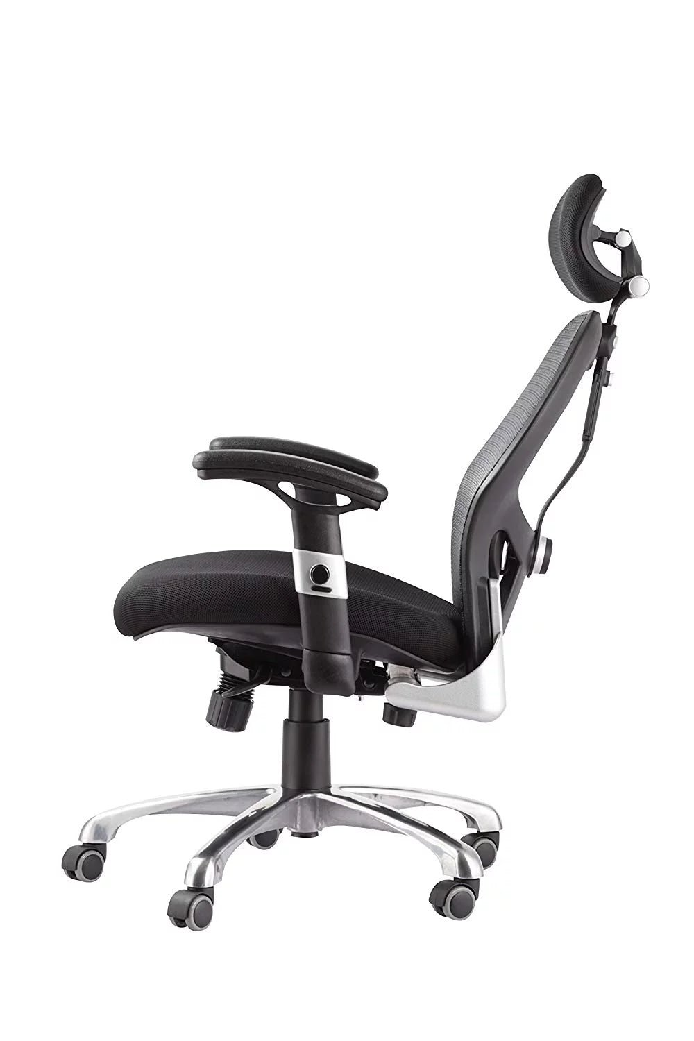 Gray Leather Office Chair E8295