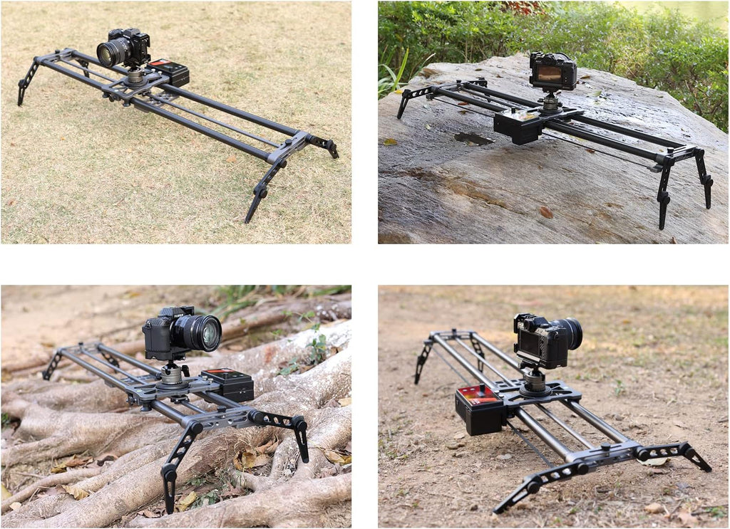 Motorized Camera Slider 100cm/39'' Carbon Fiber with APP Control H696