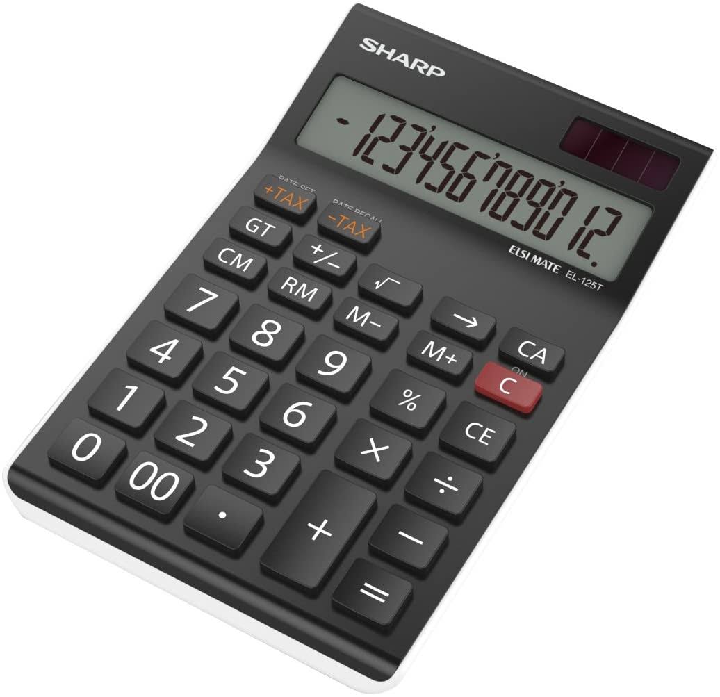 Black/White Desktop Calculator G788