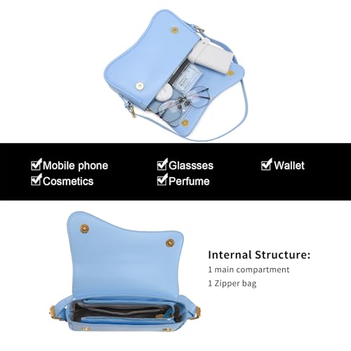 PU Leather Tote Bag with 2 Removable Straps and Zipper Closure U853