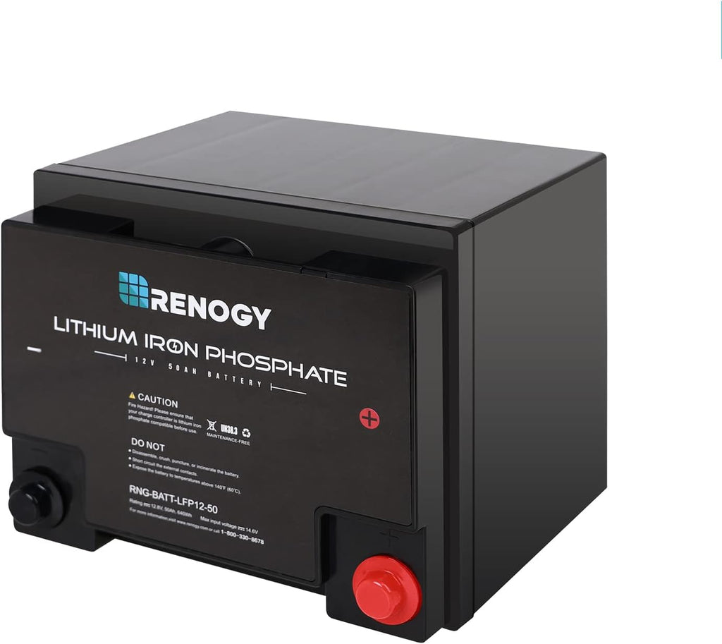 12 Volt 50Ah Lithium-Iron Phosphate Battery B3565