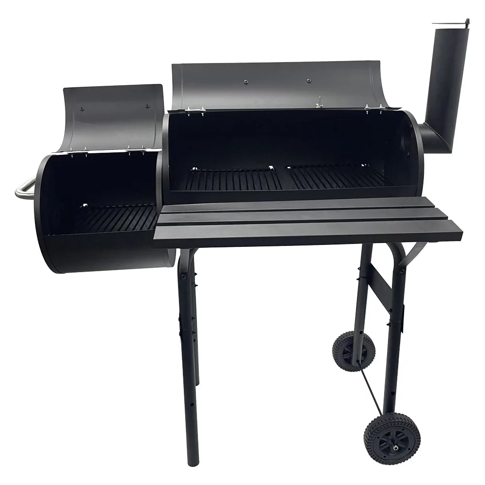 Charcoal Grill Offset Smoker with Cover V330553