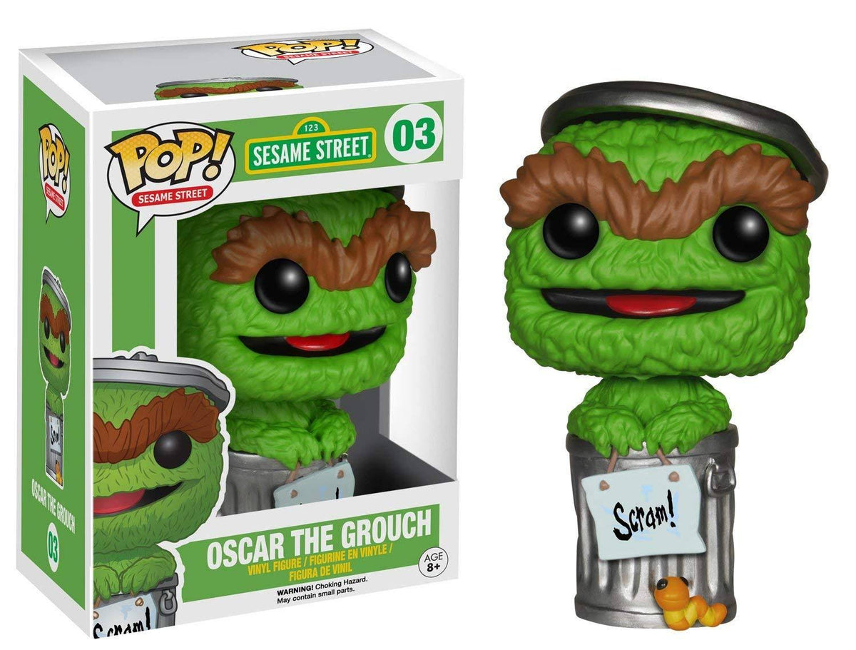 Oscar The Grouch Action Figure E797