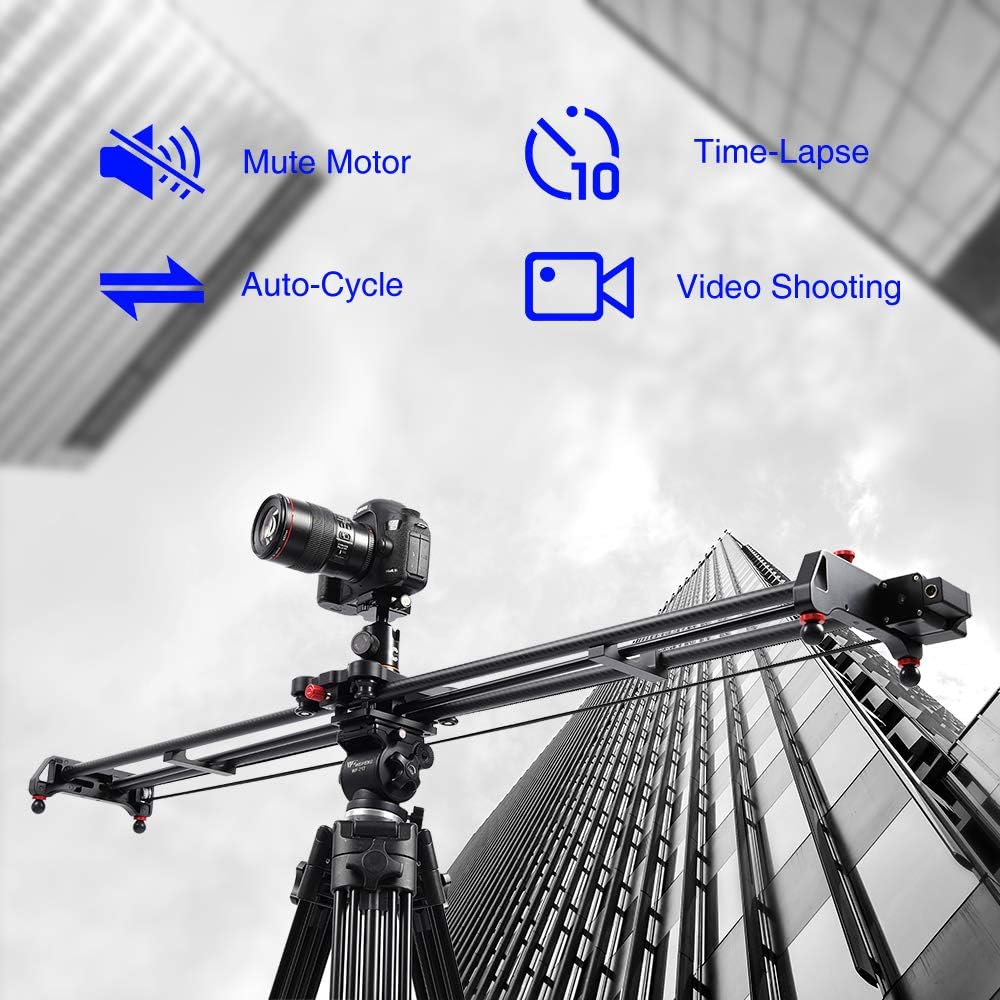 Motorized Camera Slider with Remote Controller V8054