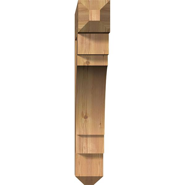 Western Red Cedar Craftsman Smooth Bracket D2932