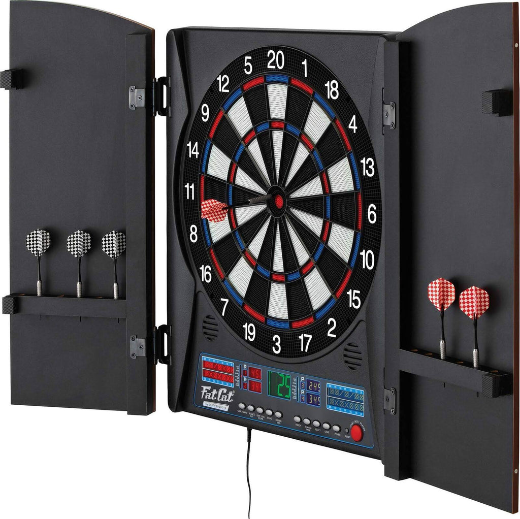 Electronic Soft Tip Dartboard with Cabinet T355626