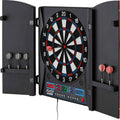 Electronic Soft Tip Dartboard with Cabinet T355626