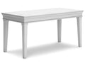 Whitewash Home Office Desk W55219