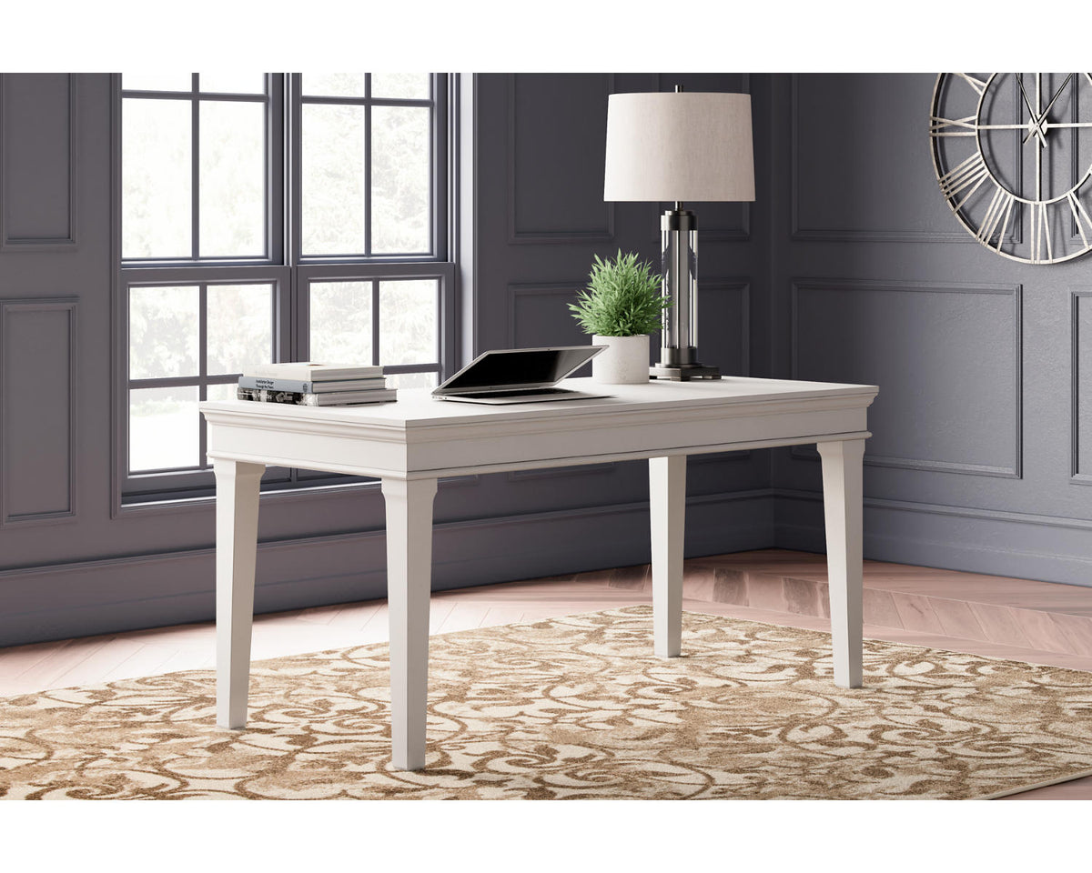 Whitewash Home Office Desk W55219
