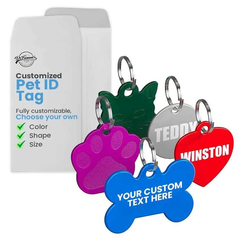 Custom Pet ID Tag K74637