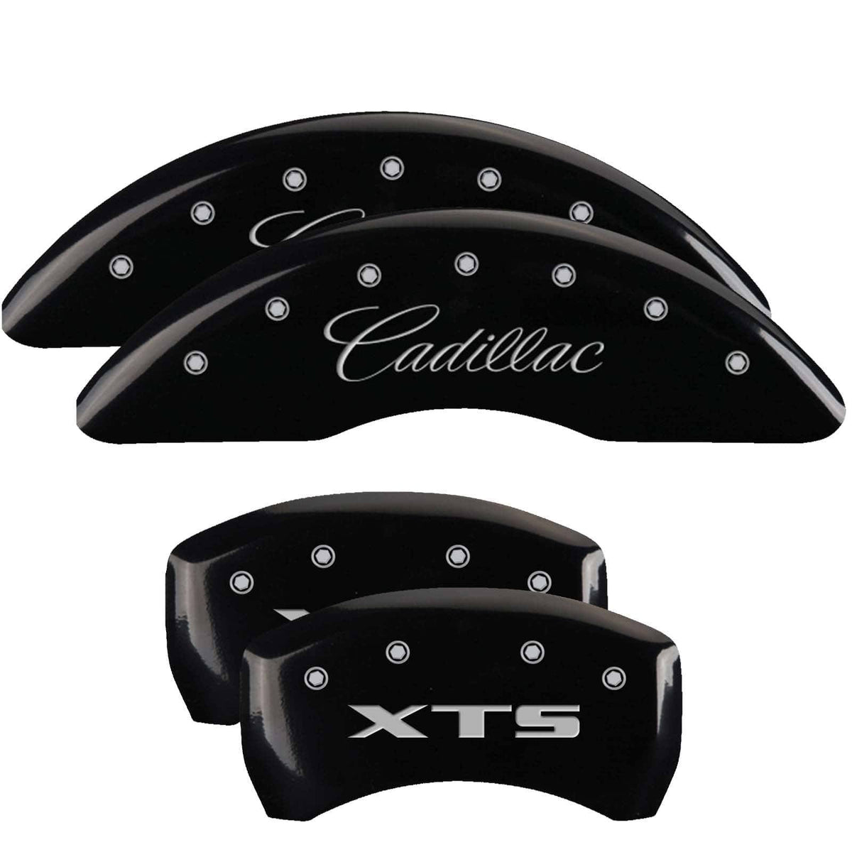 Black Cadillac Caliper Covers P590605