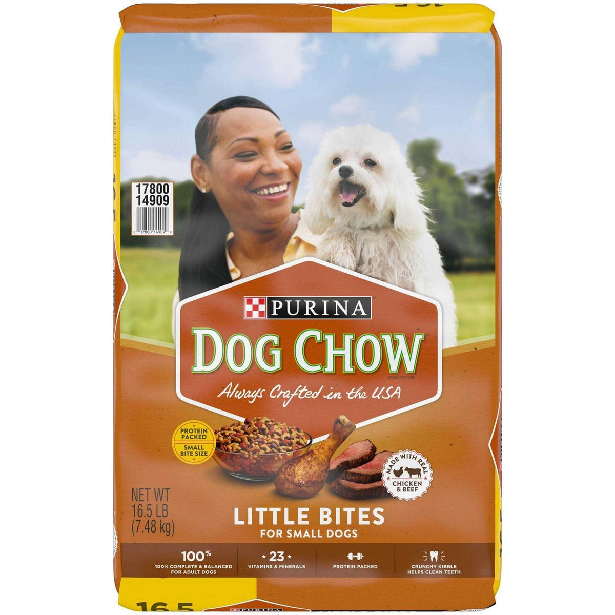 Chicken & Beef Little Bites Dry Dog Food S456