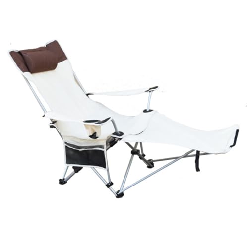 Reclining Camping Chair with Foot Rest, 3.75 lbs, Supports 264 lbs V69810