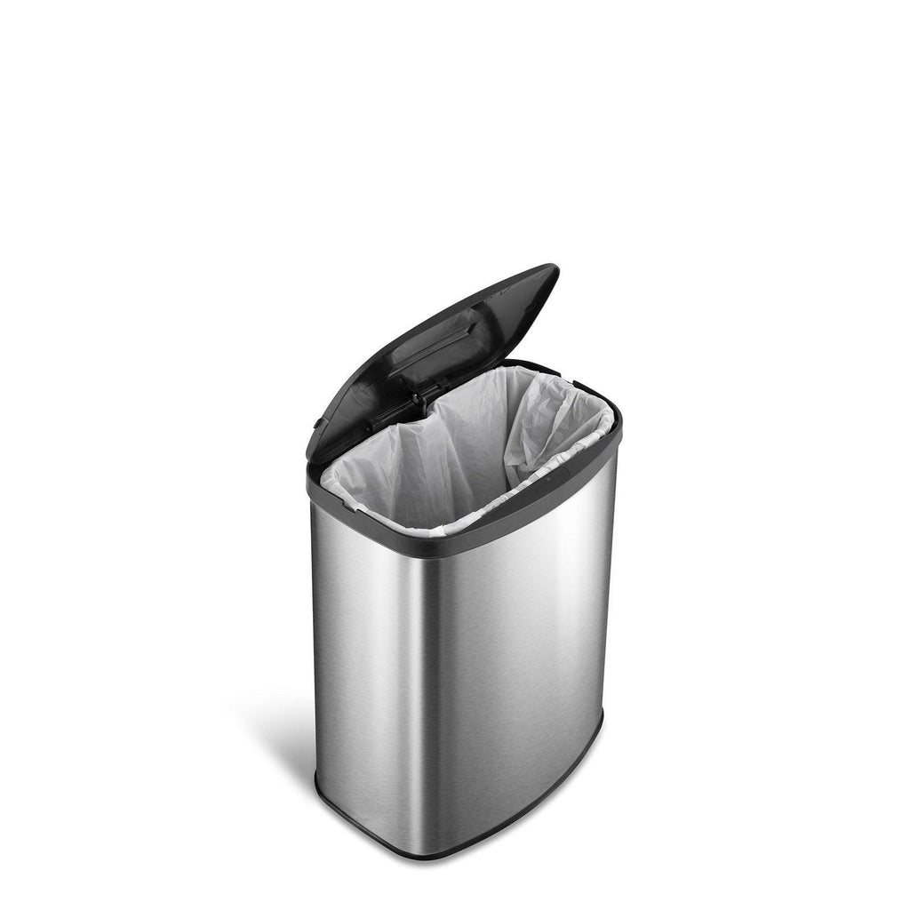 2.1 Gallon Stainless Steel Trash Can T61207