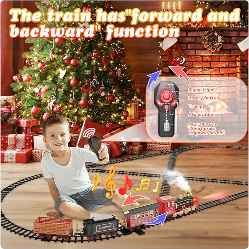 Train Set with Smoke Lights and Sound D3584