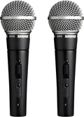 2 Pack SM58S Vocal Microphone with On/Off Switch Q840606