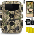 4K 32MP Trail Camera with Low Glow Night Vision S516384