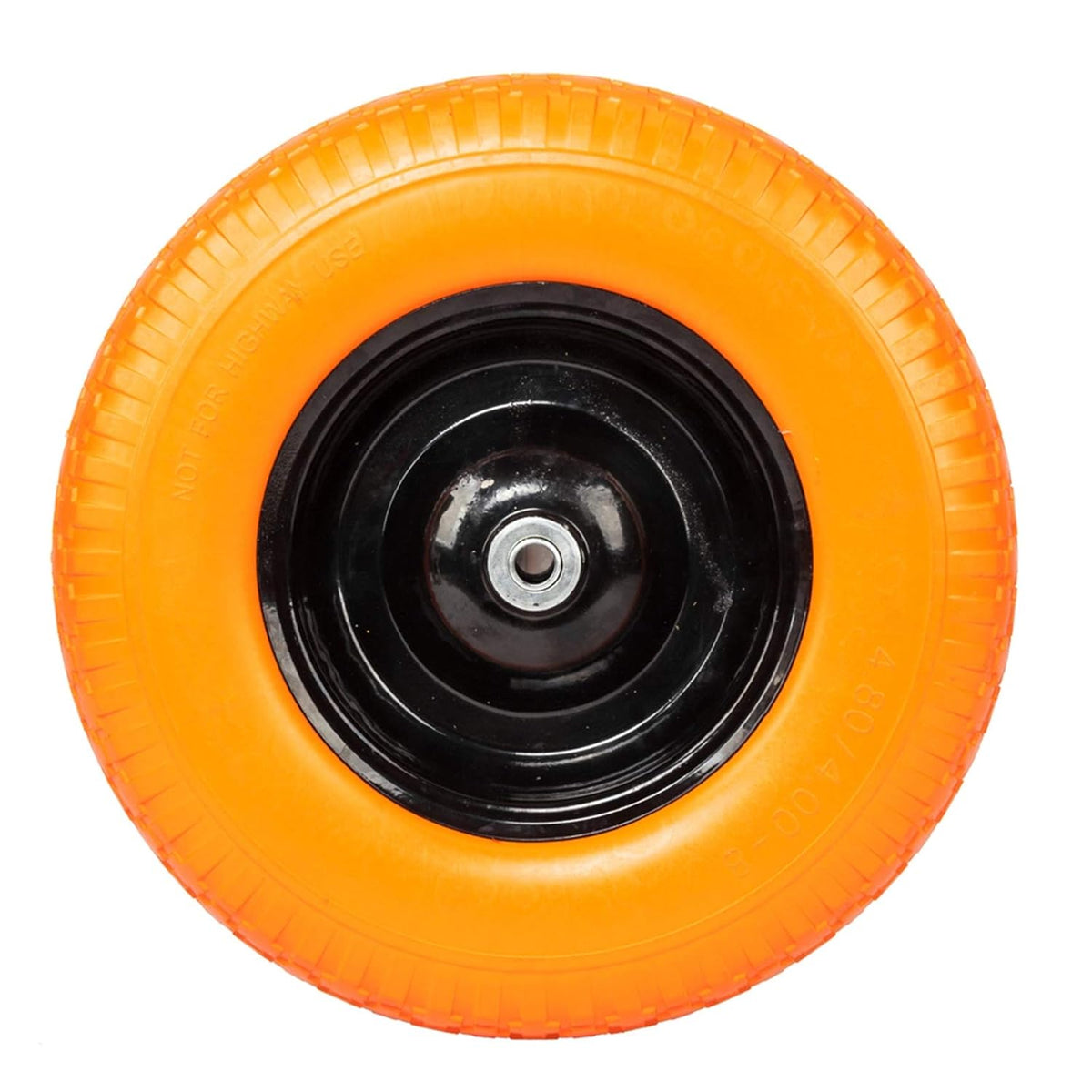 14.2" PU Solid Foaming Wheel Black Pack of 2 N51666