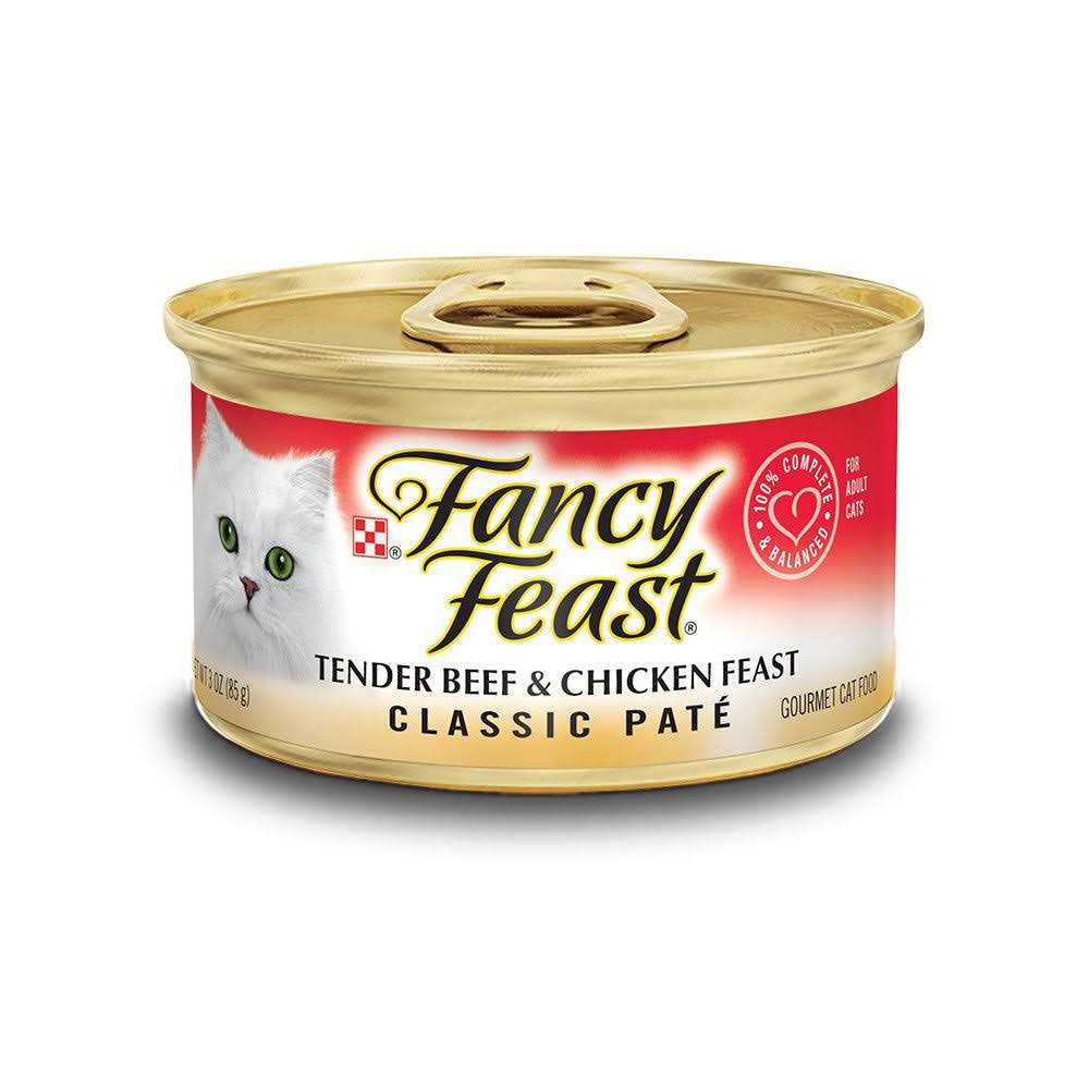 Classic Beef & Liver Canned Cat Food C55224