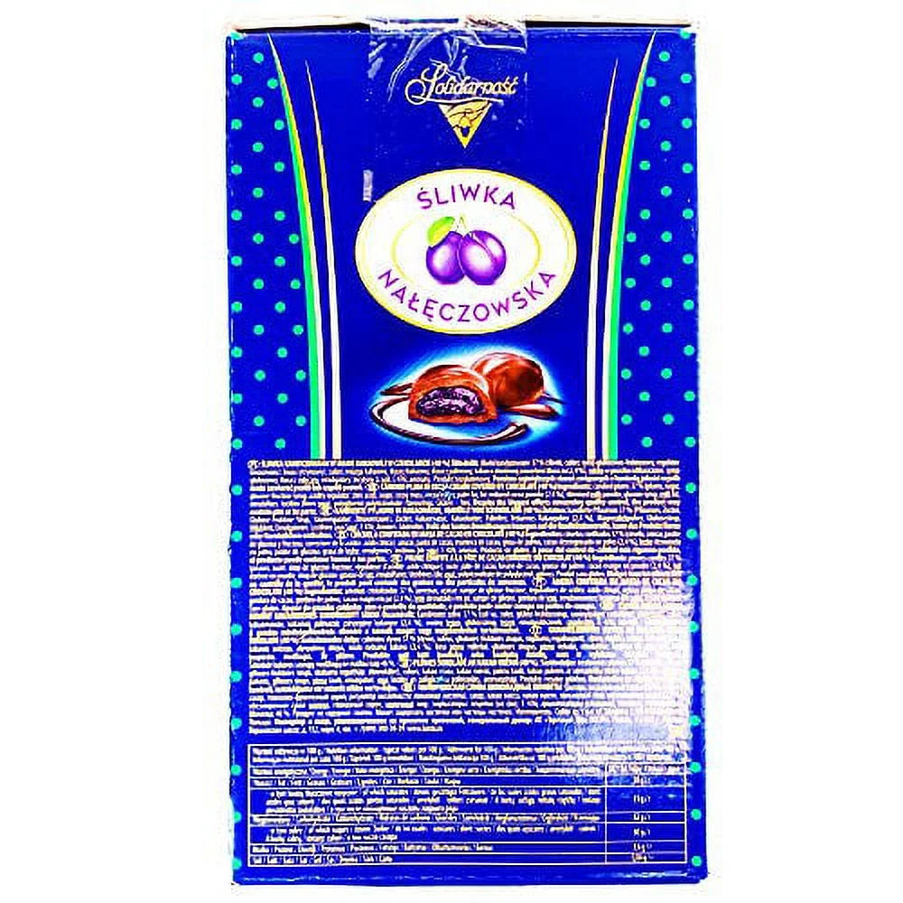 Candied Plums With Cocoa Cream And Chocolate 3 Kg J8071
