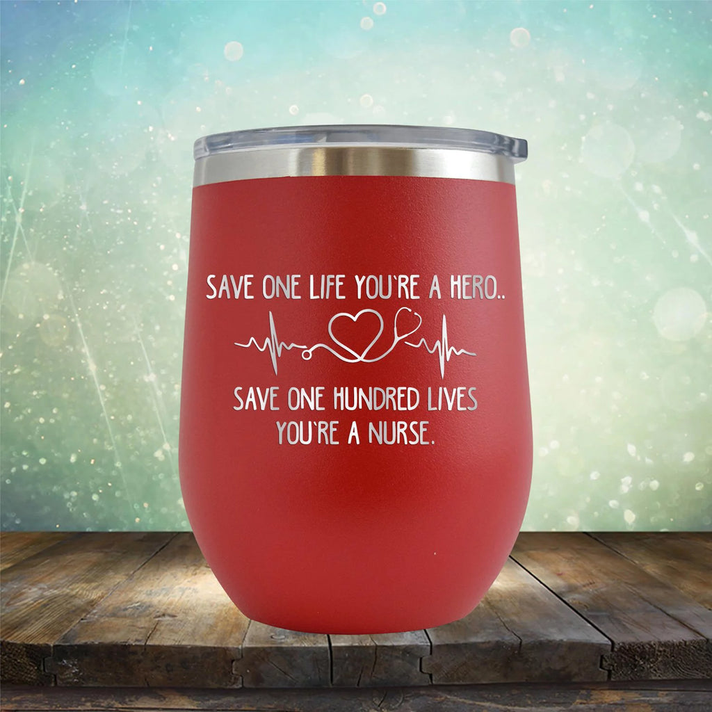 Engraved 12 oz Red Wine Cup Y911795