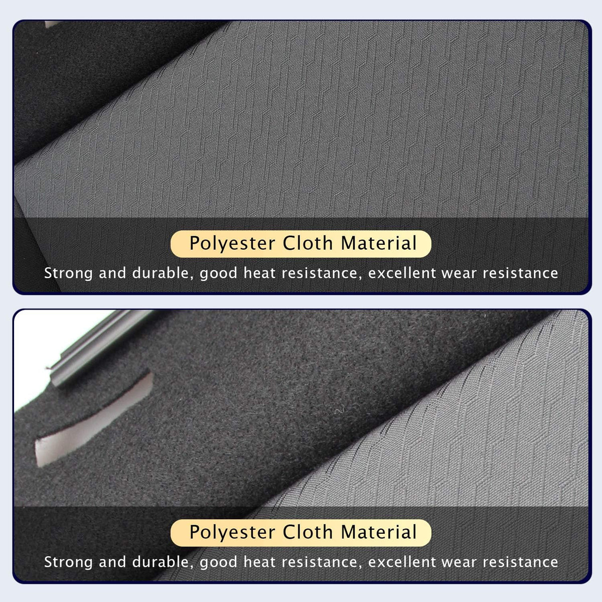 Front Left Driver's Bucket Seat Bottom Cover Pack of 2 B819