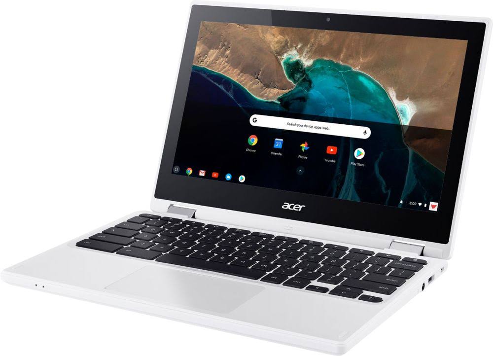 White 11.6" Touch-Screen Chromebook L7581
