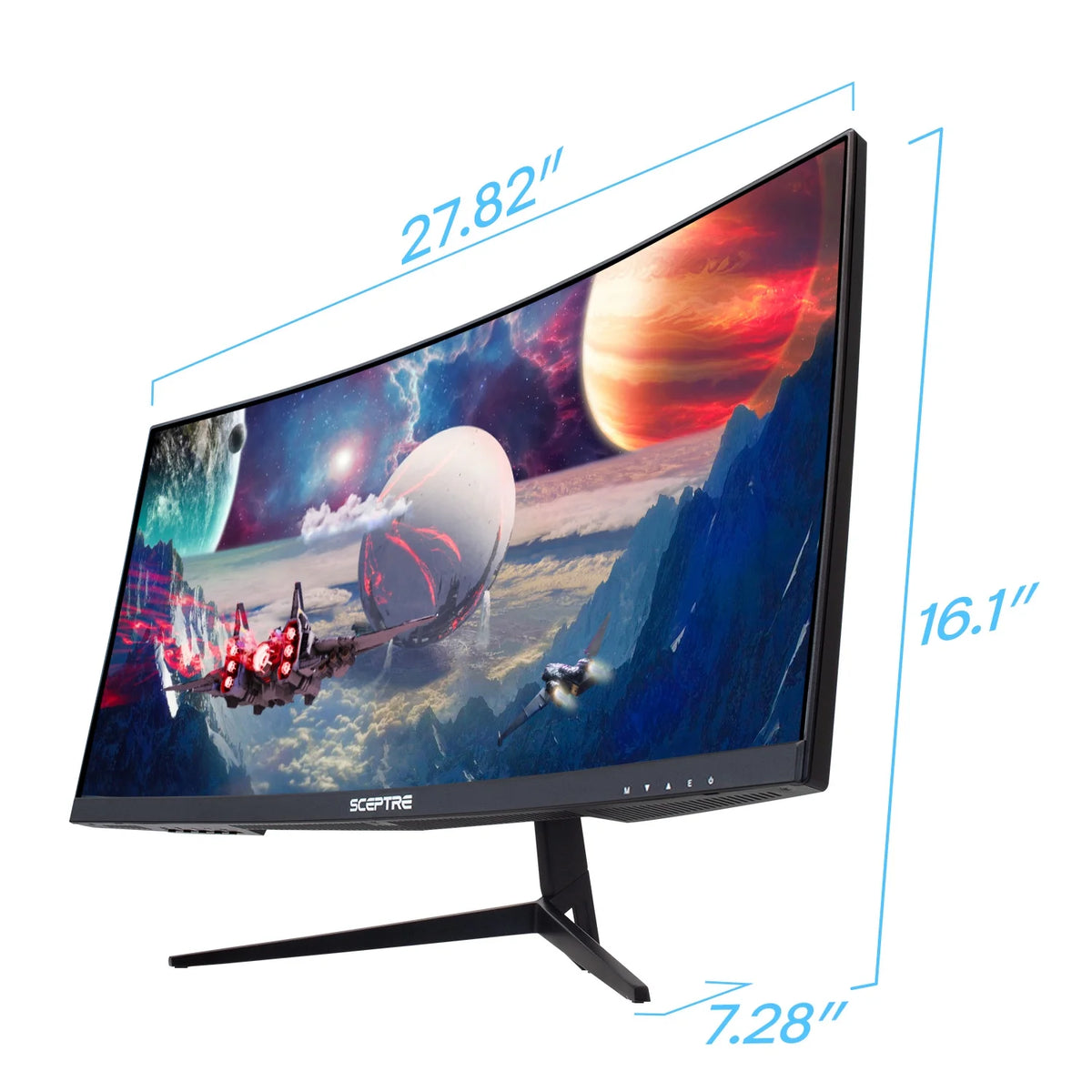 30" Curved VA LED Monitor 2560 x 1080 200 Hz K17457