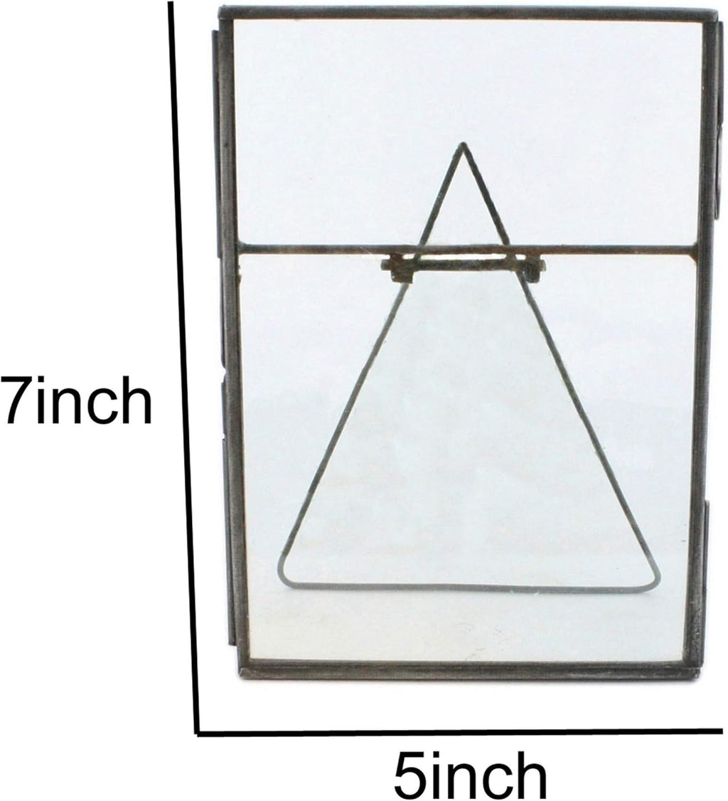 Metal Easel Frame with Glass Panel R333596