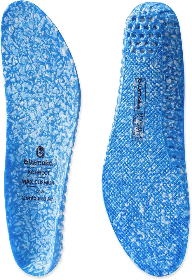 Max Cushion Sport Insole Footbeds Low Men's 11-11.5 Women's 12-12.5 F7161