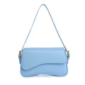 PU Leather Tote Bag with 2 Removable Straps and Zipper Closure U853