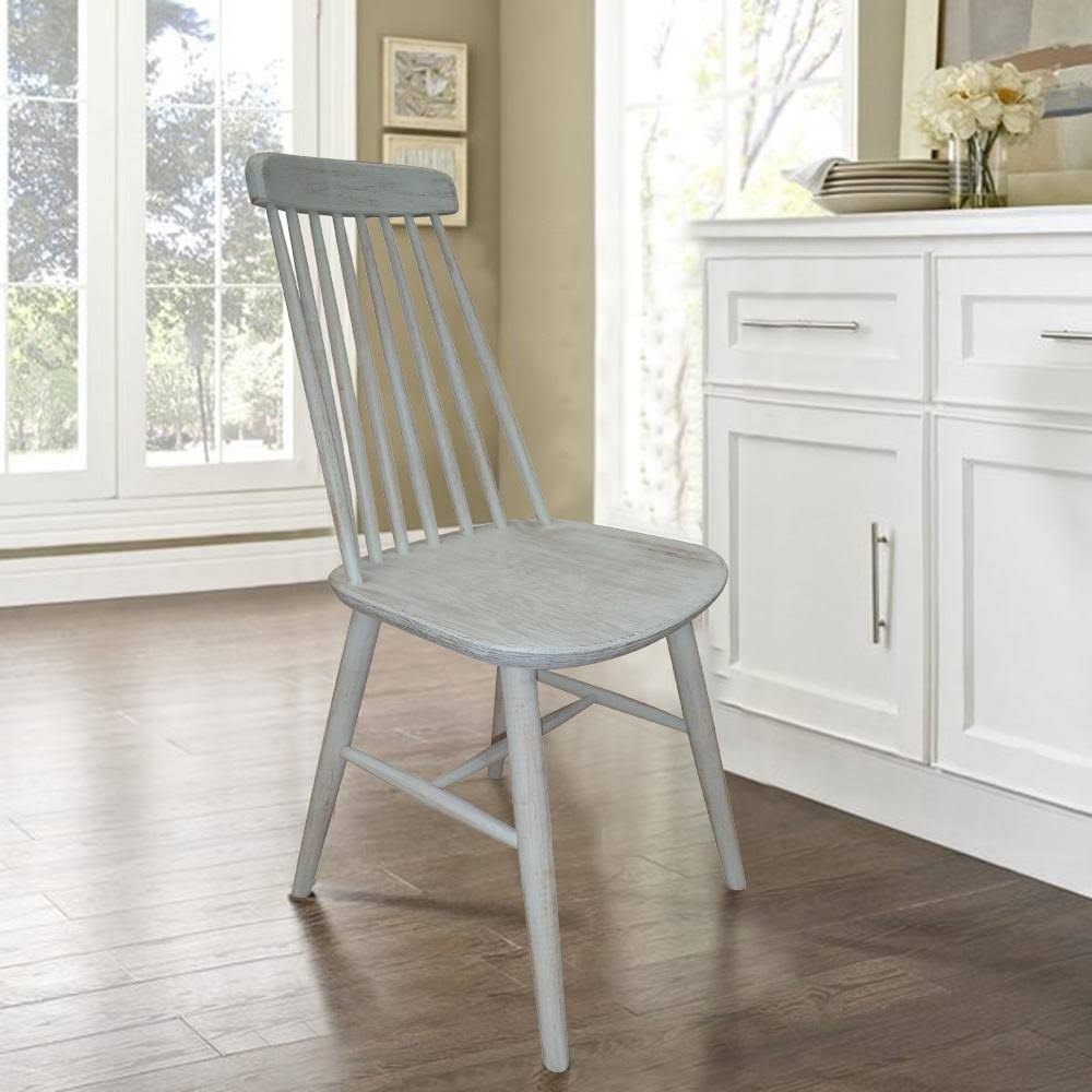 White Dining Chair (Set of 2) D37945