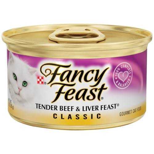 Classic Beef & Liver Canned Cat Food C55224
