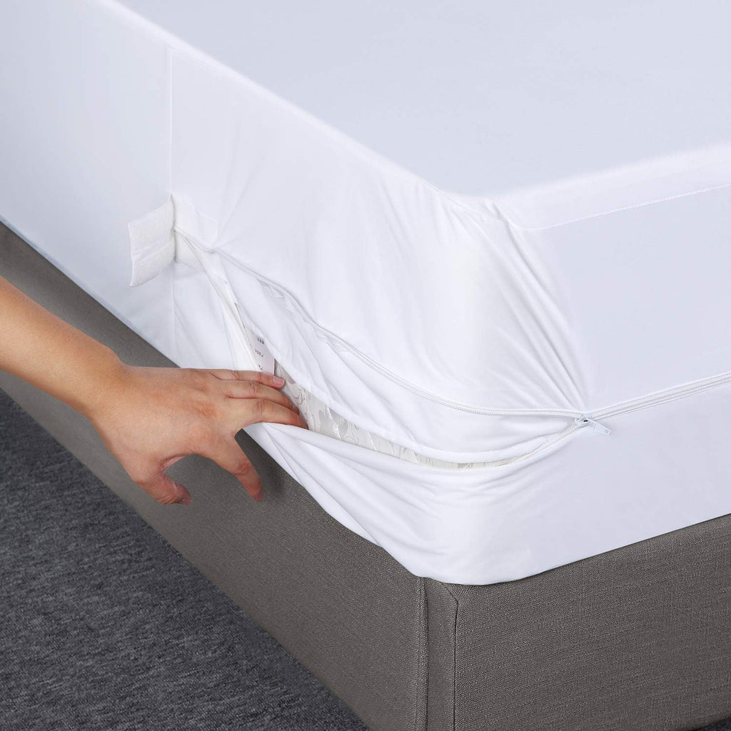 Twin XL 100% Waterproof Zippered Mattress Encasement S6063