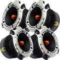 2400 Watts 4-Ohms Titanium Super Tweeter Loud Speaker with Aluminum Frame U5125