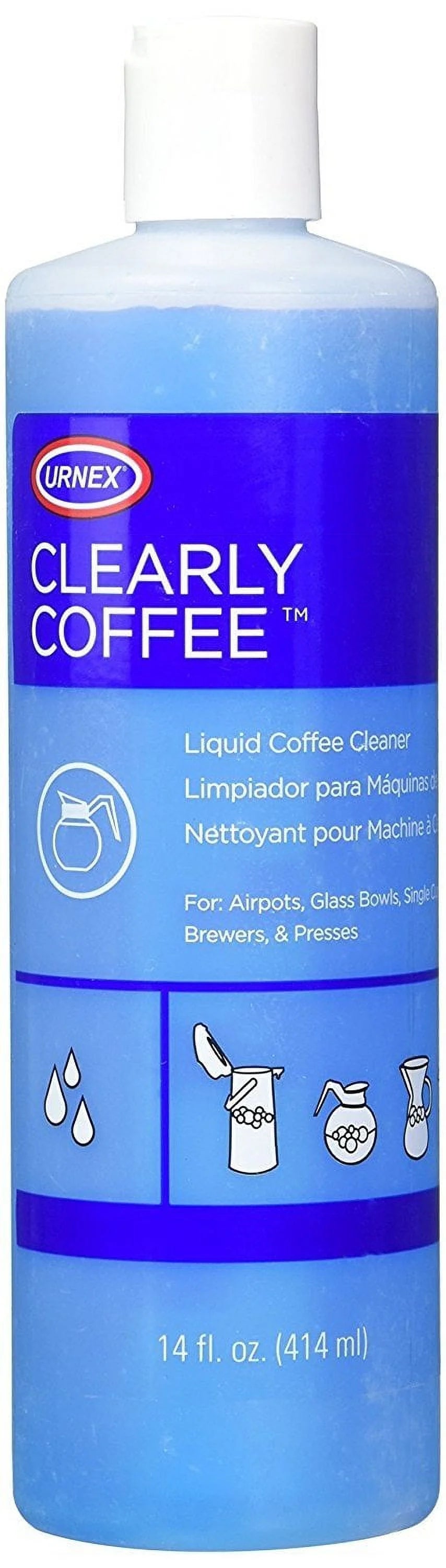 Clearly Coffee Liquid Coffee Pot Cleaner 14 oz - 3 Pack N95670