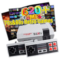 Retro Game Console with 620 Games and 2 Controllers W78738