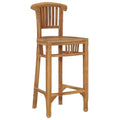 Solid Teak Wood Bar Stool K9352