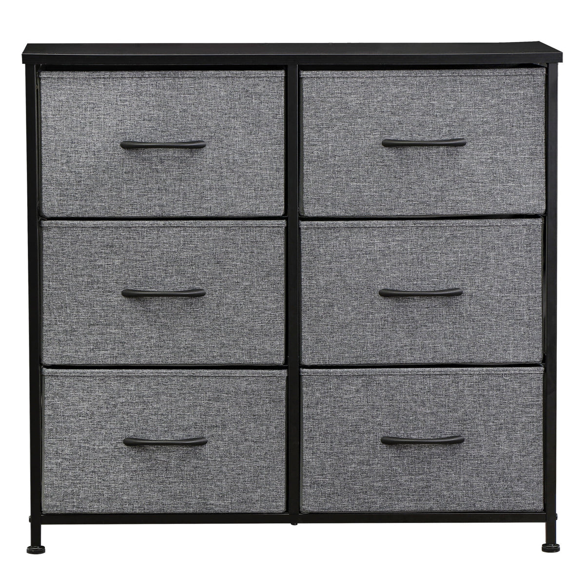 6 Drawer Fabric Storage Dresser W517