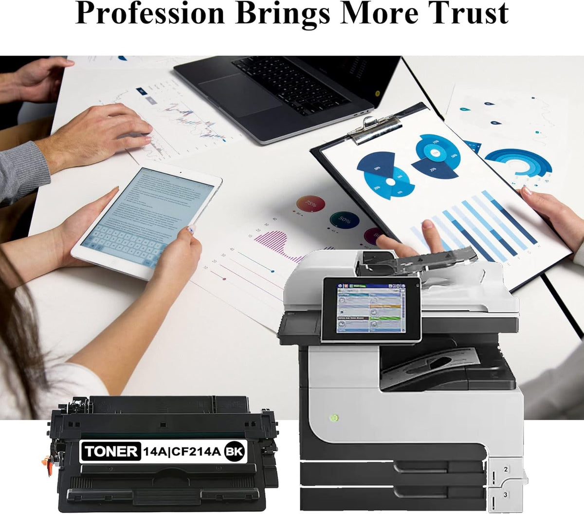 6-Pack Toner Cartridge for HP Printers Z256