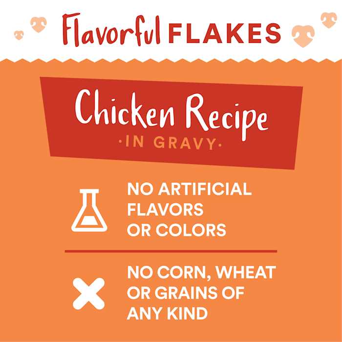 Chicken Recipe Flaked In Gravy Cat Food H92347