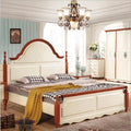 Rustic Wood Bed O617979