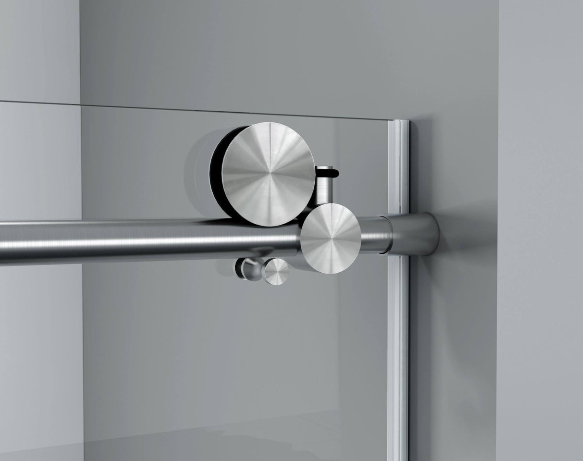 Single Sliding Frameless Shower Door N6374