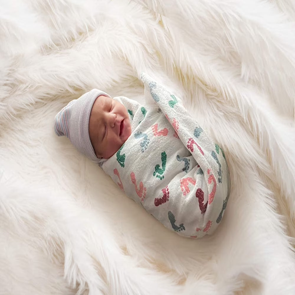 6 Pack Baby Swaddle Blanket I60261