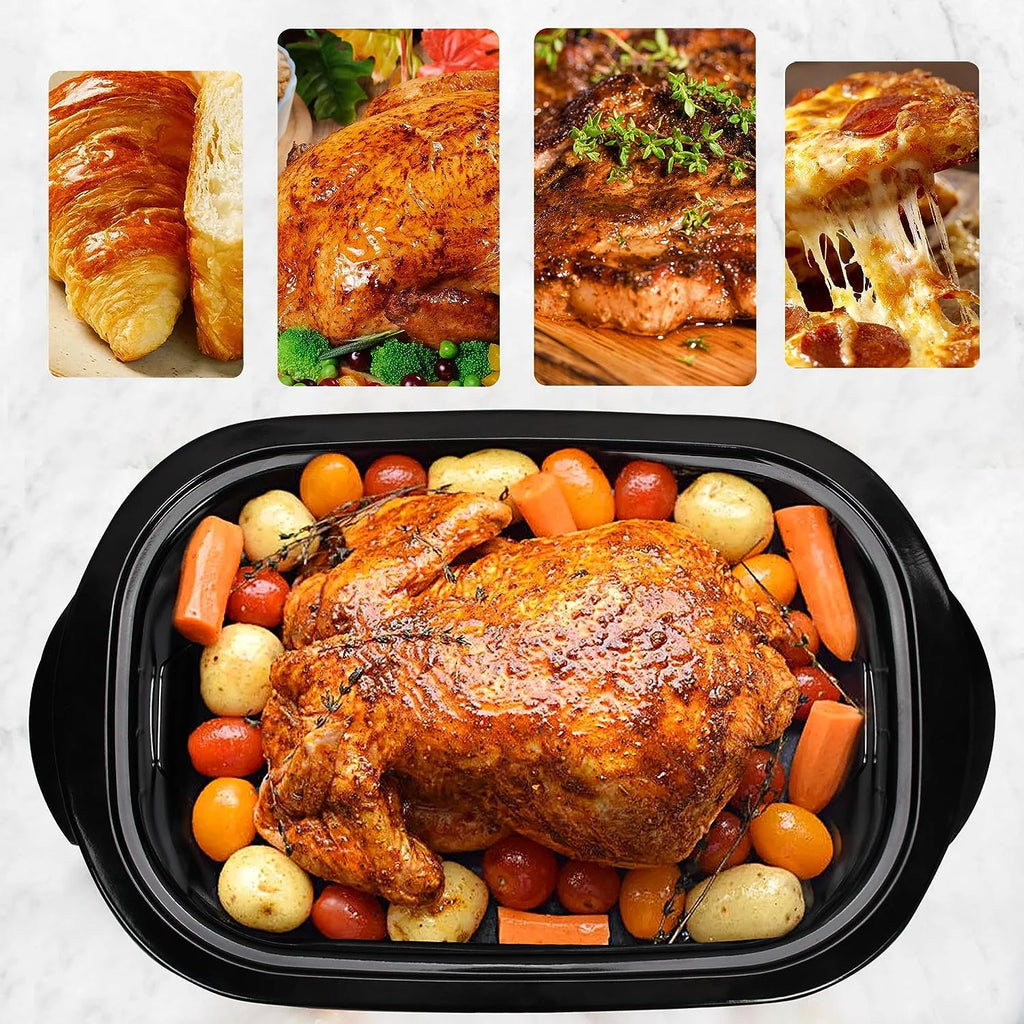 26 Quart Stainless Steel Electric Roaster Oven S10968