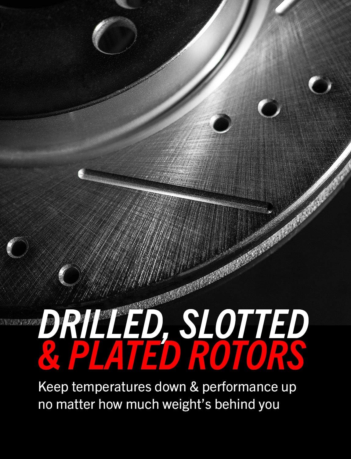 Front Z36 Truck & Tow Carbon Fiber Ceramic Brake Kit E618