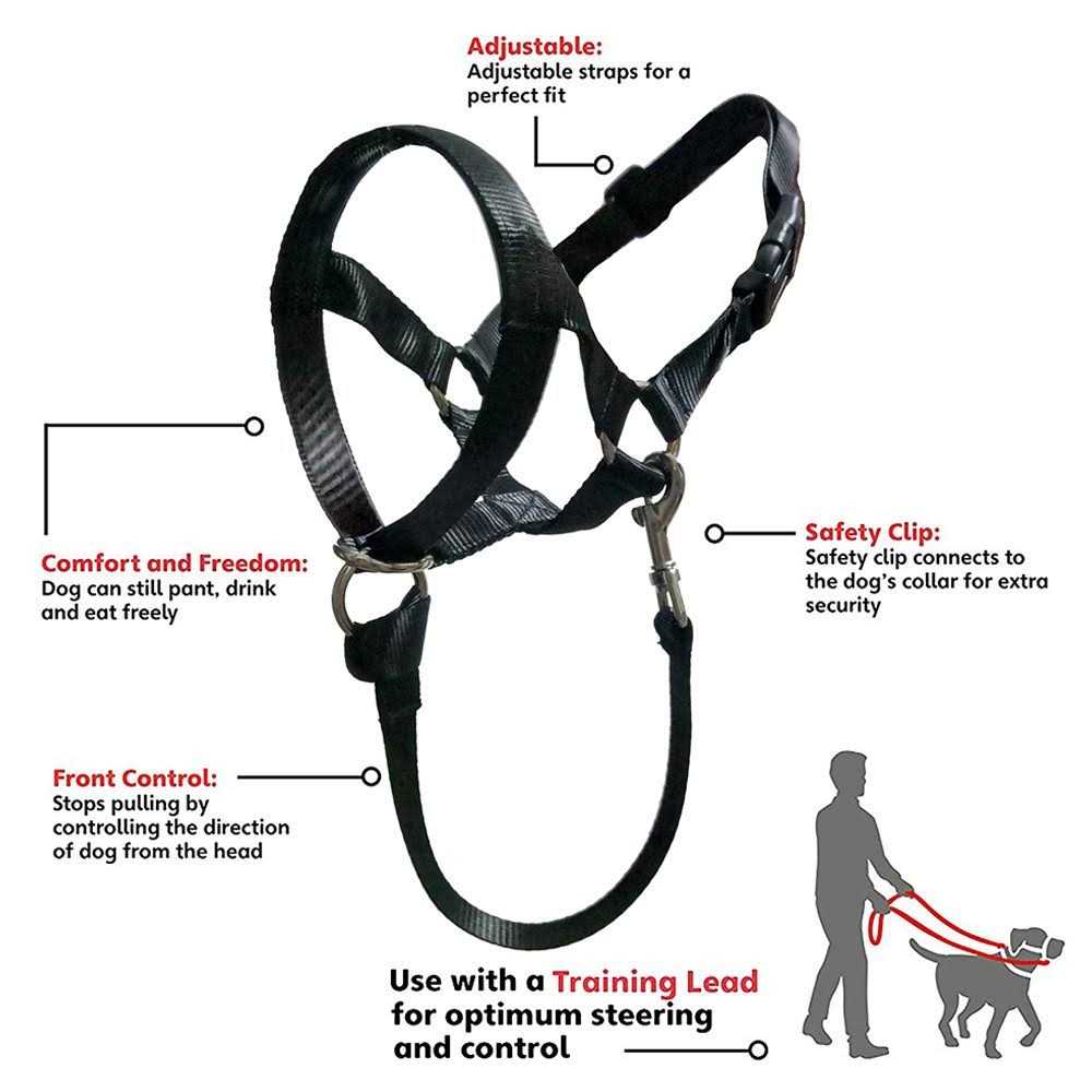 Dog Head Collar No Pull Training Tool L5763
